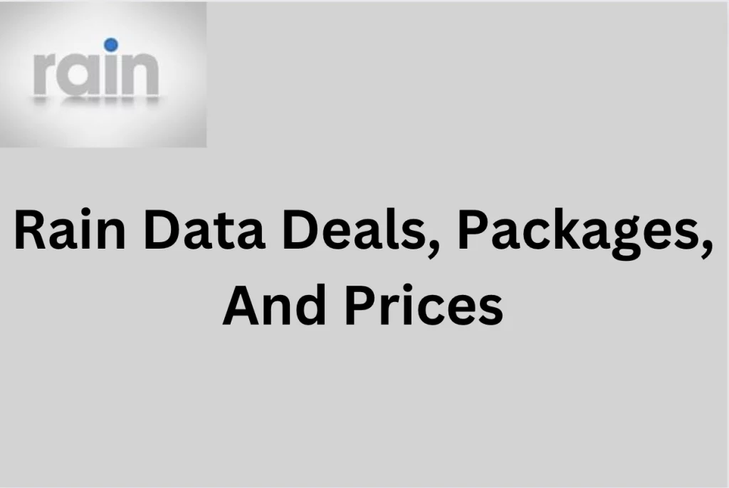Rain Data Deals, Packages And Prices