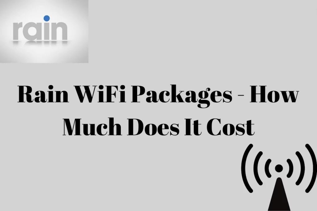Rain WiFi Packages