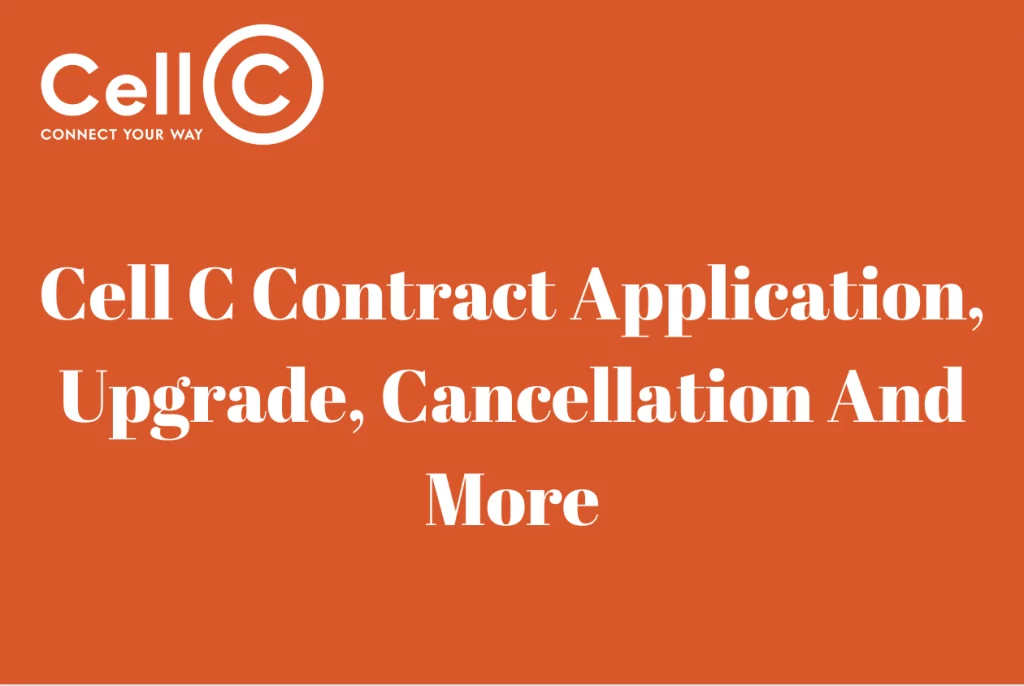Cell C Contract Application