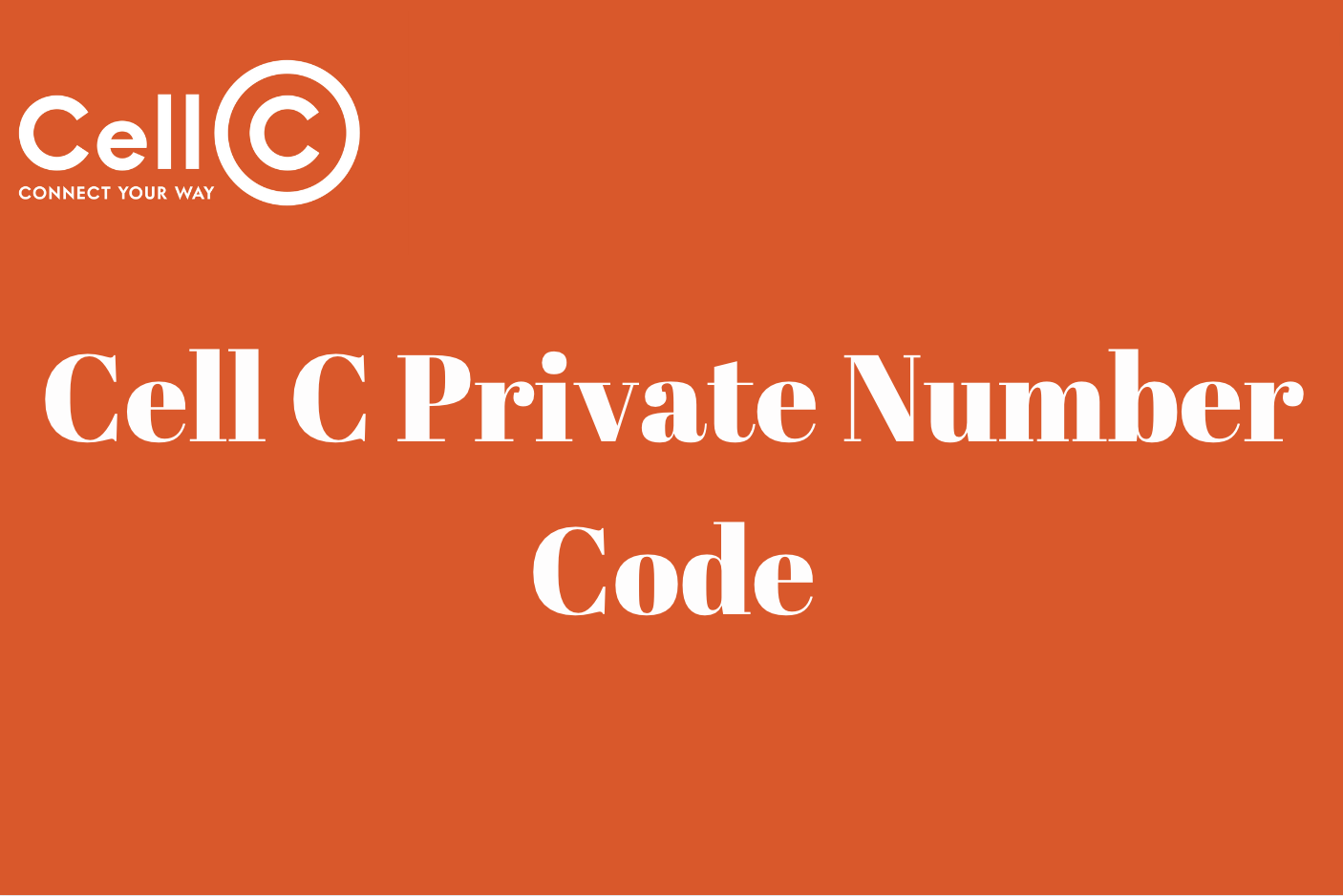 how to get your cell c number