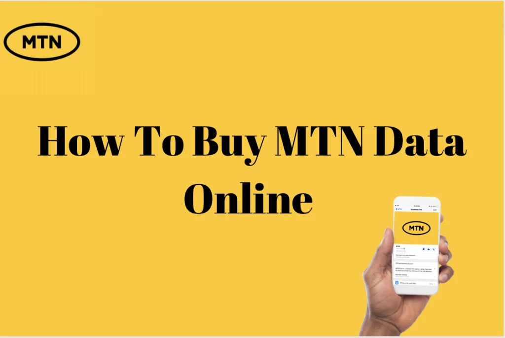 How To Buy MTN Data Online 