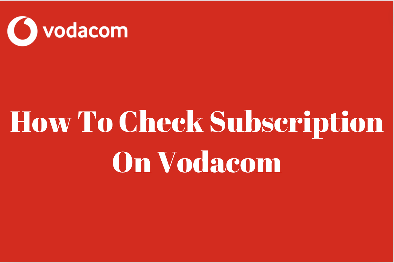 How to cancel subscriptions on vodacom
