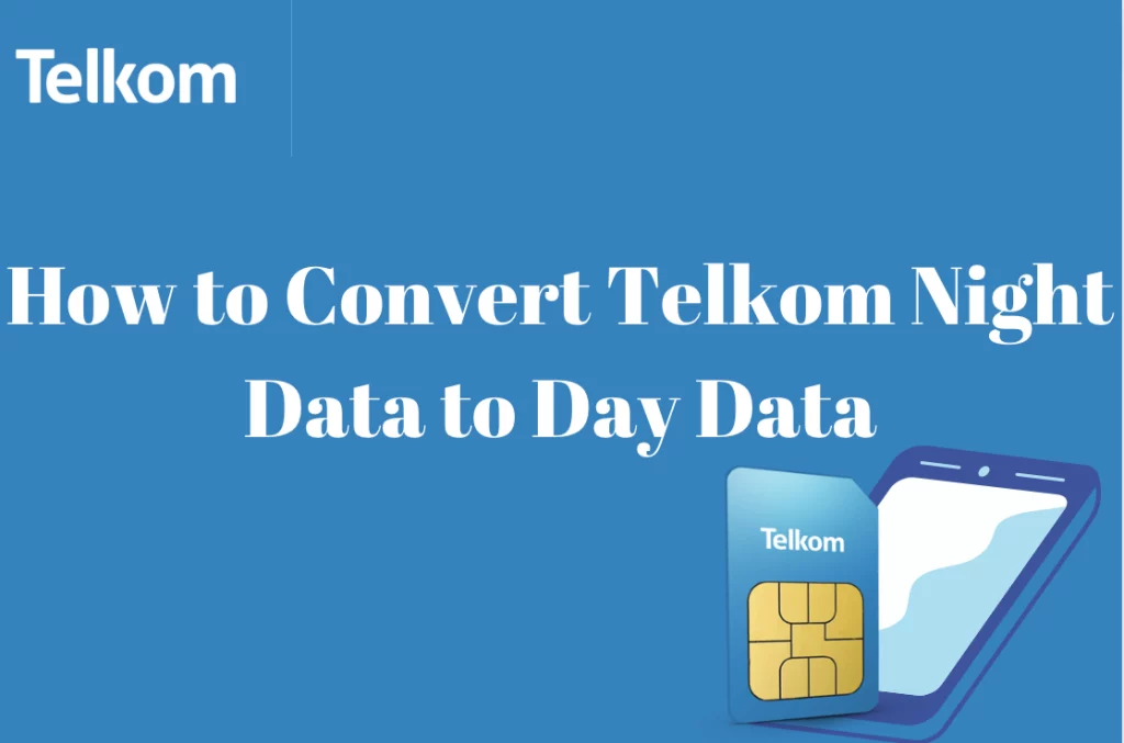 How To Convert Telkom Night Data To Day Data 