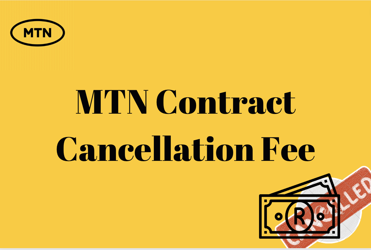 mtn contract cancellation online south africa via sms