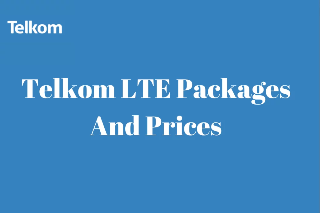 Telkom LTE Packages