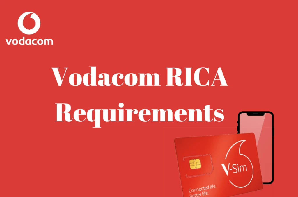 Vodacom RICA Requirements