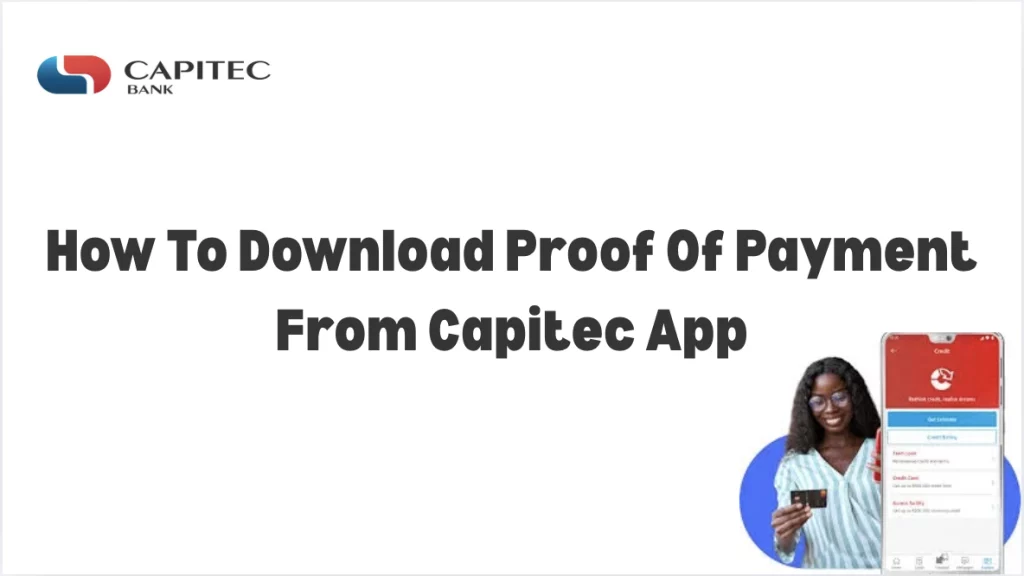 How To Download Proof Of Payment From Capitec App