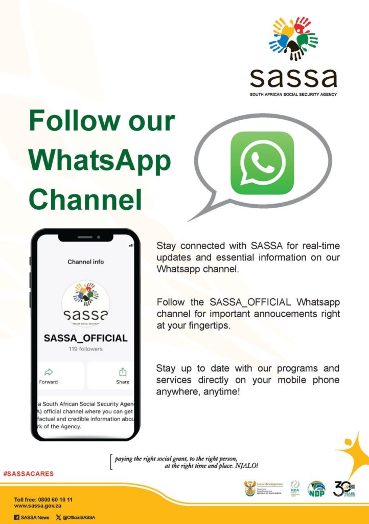 SASSA Whatsapp