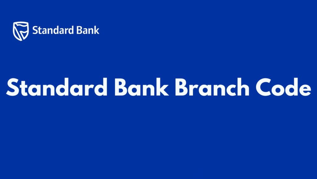 Standard Bank Branch Code