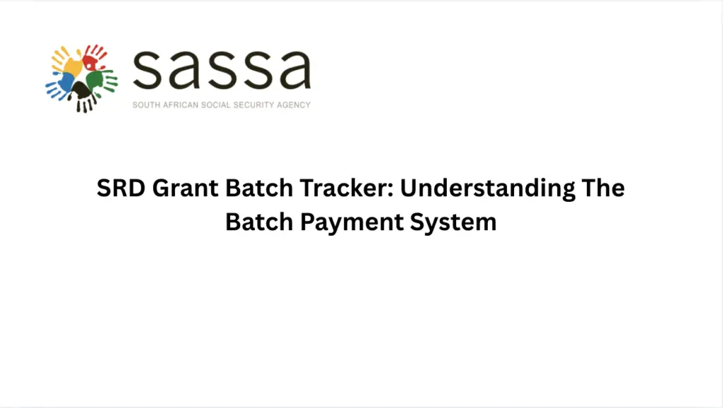 SRD Grant Batch Tracker