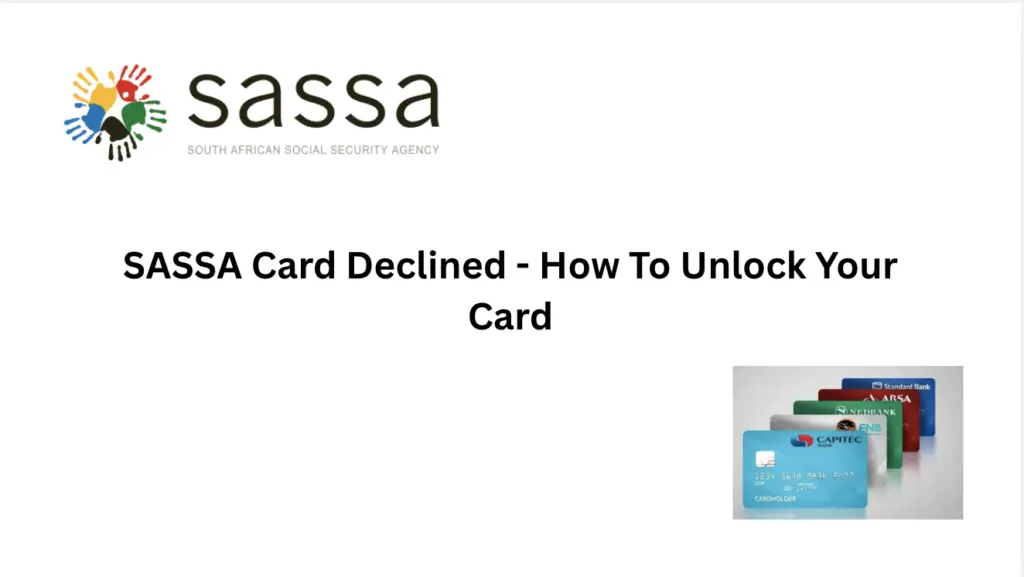 Sassa card declined